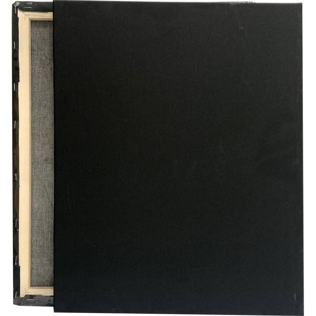 Холст на подрамнике ARTCRAFT 30х40см Black (13026)