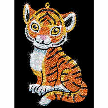 Набор для творчества SEQUIN ART RED Tia Tiger SA1413