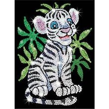 Набор для творчества SEQUIN ART RED Toby the White Tiger Cub SA0906