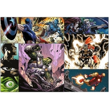 Пазли Trefl The Avengers Героїчні дні 4 х 250 елементів (13309)