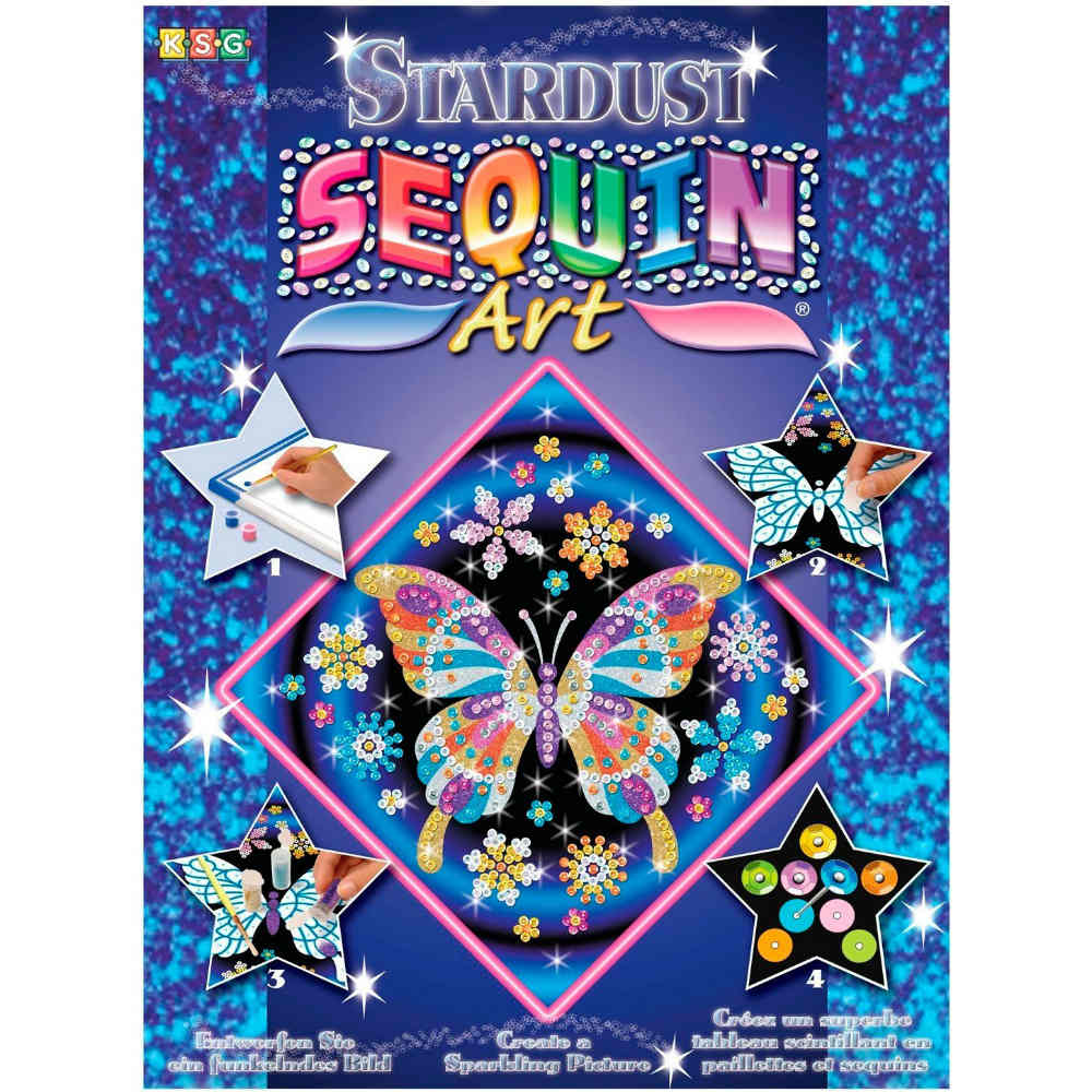 Набір для творчості SEQUIN ART STARDUST Butterfly SA1012