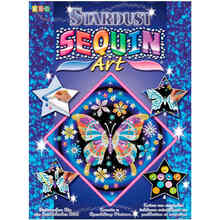 Набор для творчества SEQUIN ART STARDUST Butterfly SA1012