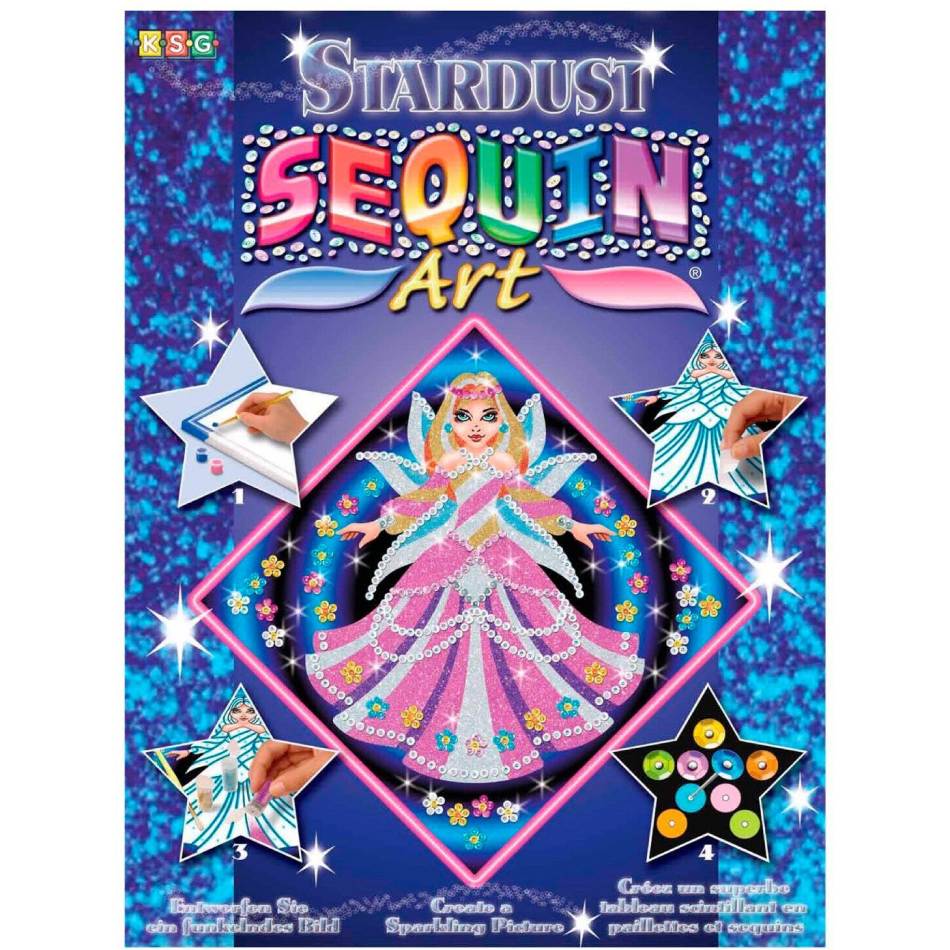 Акция на Набор для творчества SEQUIN ART STARDUST Fairy Princess (SA1011) от Foxtrot