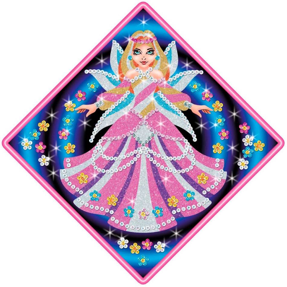 Набір для творчості SEQUIN ART STARDUST Fairy Princess (SA1011) Для кого для дівчаток