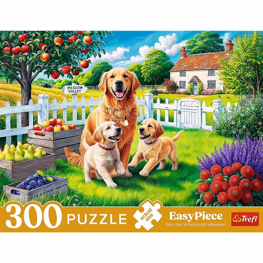Пазли TREFL EasyPiece Собаки у сільській місцевості 300 ел. (23101) Вік від 8 років
