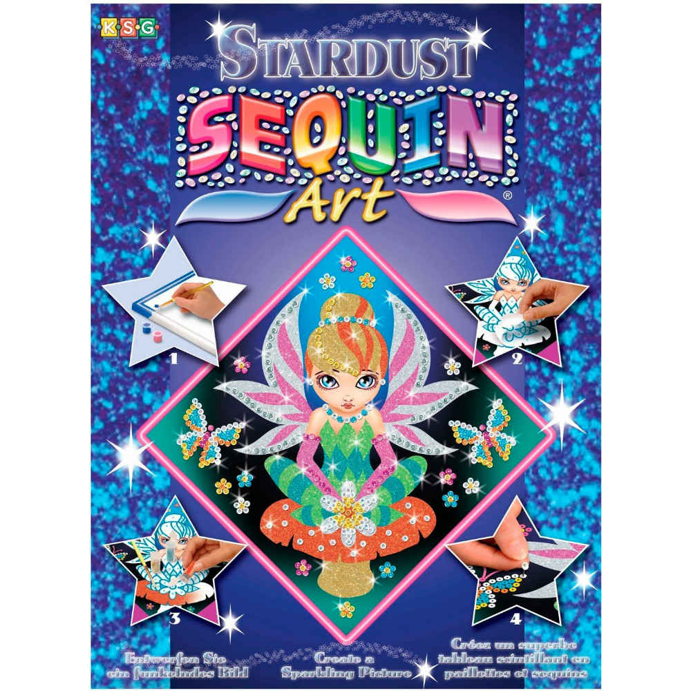 

Набор для творчества SEQUIN ART STARDUST Fairy SA1315, STARDUST Fairy SA1315