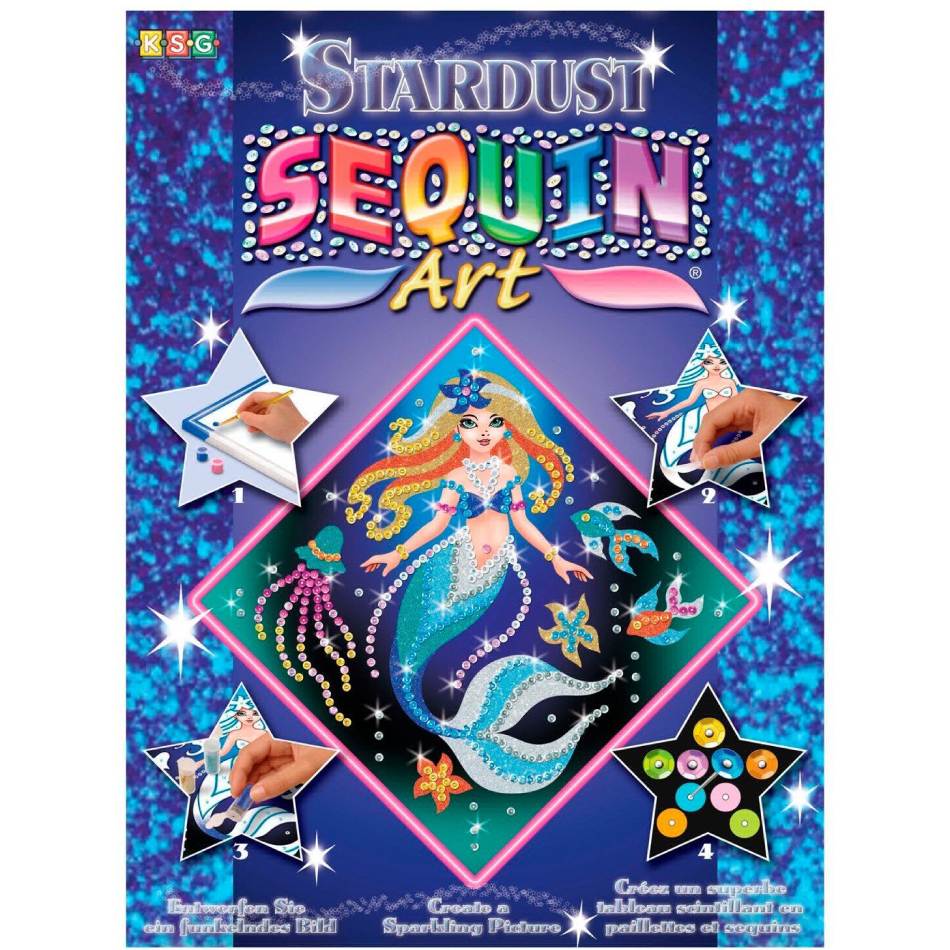 Акція на Набор для творчества SEQUIN ART STARDUST Mermaid (SA1013) від Foxtrot