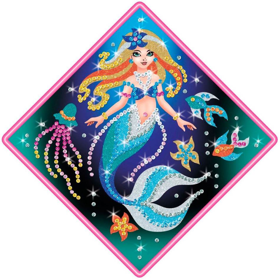 Набір для творчості SEQUIN ART STARDUST Mermaid (SA1013) Для кого для дівчаток