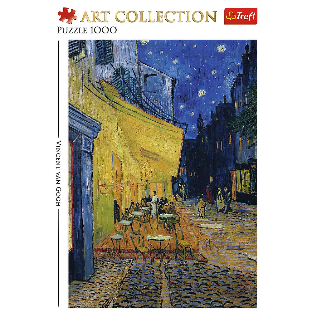 Пазл TREFL 1000 Art Тераса кафе вночі (10942) Для кого універсально