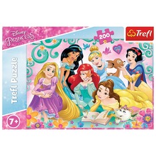 Пазл TREFL 200 Princess Счастливый Детский мир (13268)