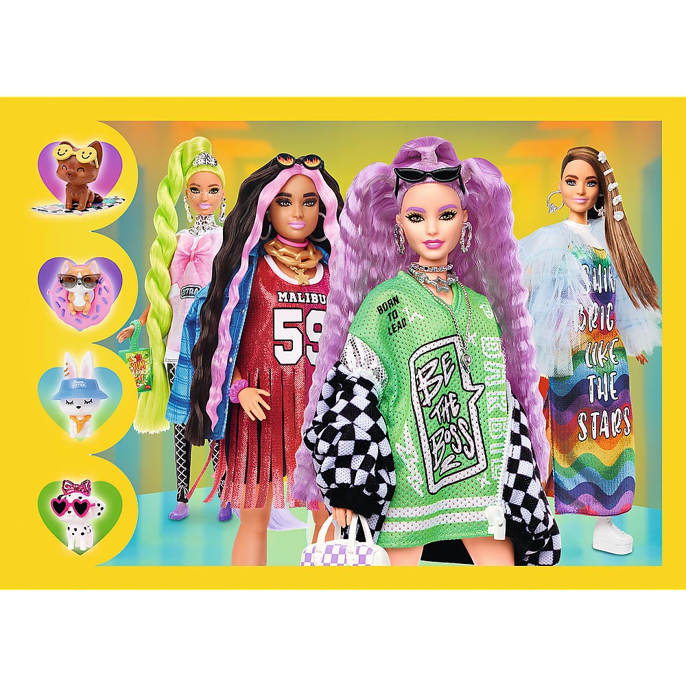 Пазли TREFL 4in1 Barbie Веселий Дитячий світ (34626) Пазли класичний