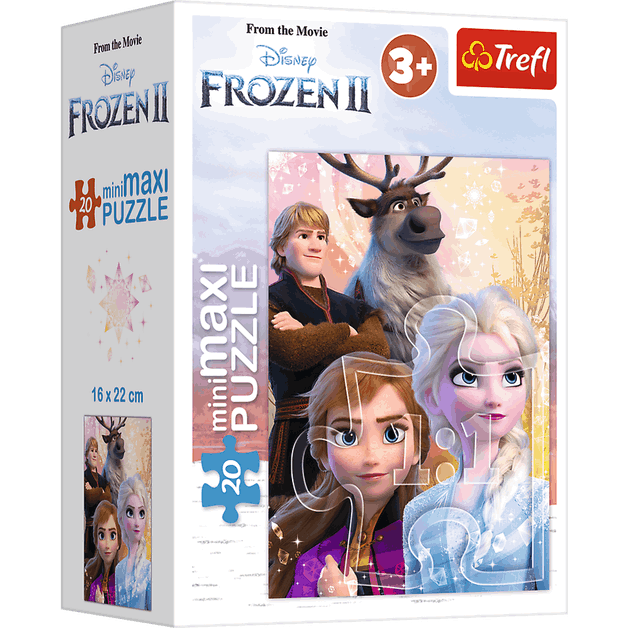 Пазл TREFL Пазлі "20miniMaxi" Frozen Дружба у крижаній землі (56022)