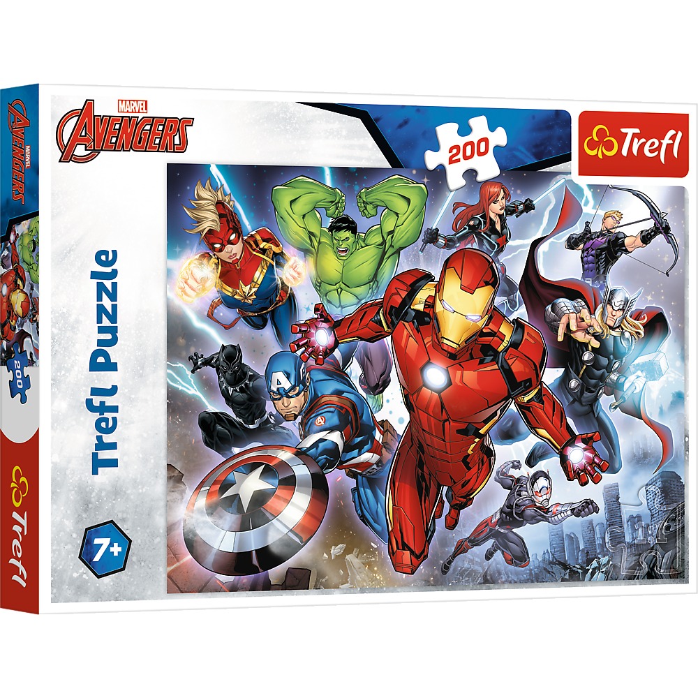 Пазлы TREFL The Avengers Могучие Мстители 200 эл (13260) Пазлы TREFL The Avengers Могучие Мстители 200 эл (13260)