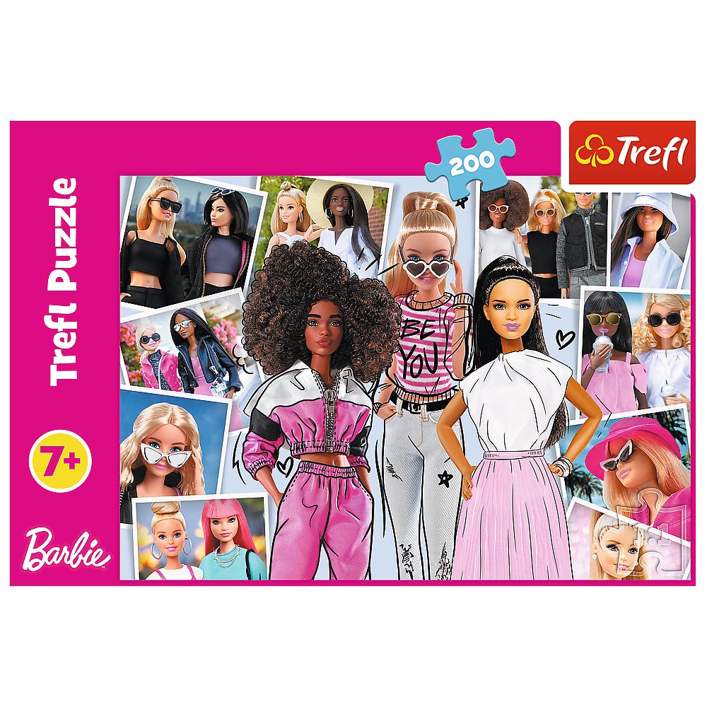 Пазлы TREFL Barbie В мире Барби 200 эл (13301) Возраст от 7 лет 