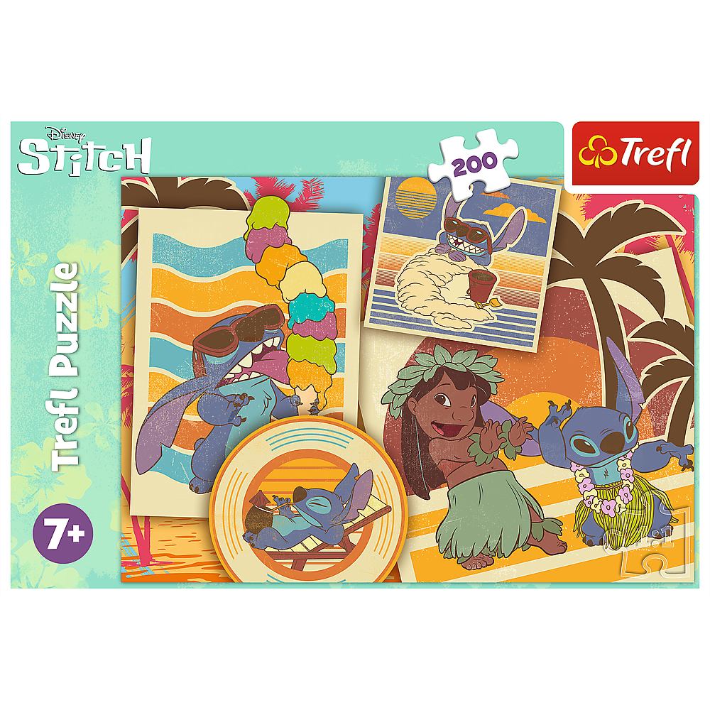 Пазли TREFL Lilo&Stitch Музичний світ 200 ел (13304) Вік від 7 років