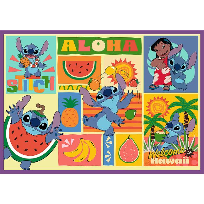 Пазли TREFL Lilo&Stitch Дивовижний Стич 4 х 250 ел (13311) Вік від 7 років