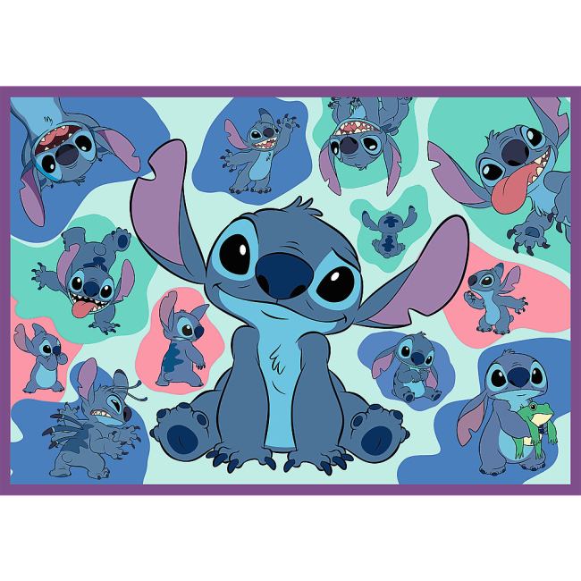 Пазли TREFL Lilo&Stitch Дивовижний Стич 4 х 250 ел (13311) Для кого універсально