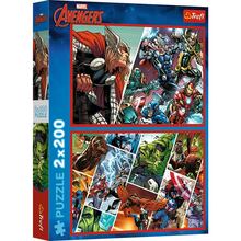 Пазлы TREFL The Avengers Защитники мира 2x200 эл (13318)