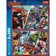 Пазлы TREFL The Avengers Защитники мира 2x200 эл (13318)