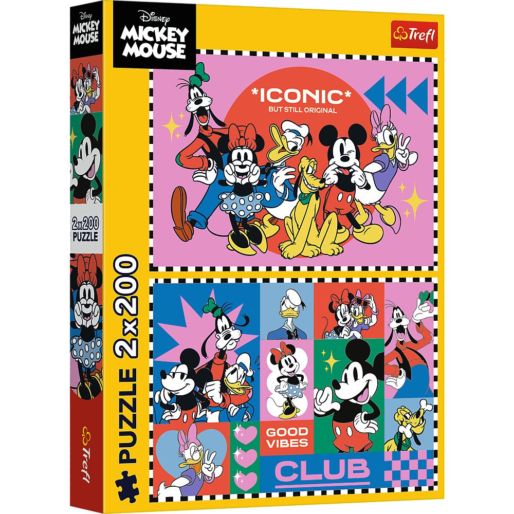 Пазлы TREFL Mickey&friends Время с друзьями 2x200 эл (13319)