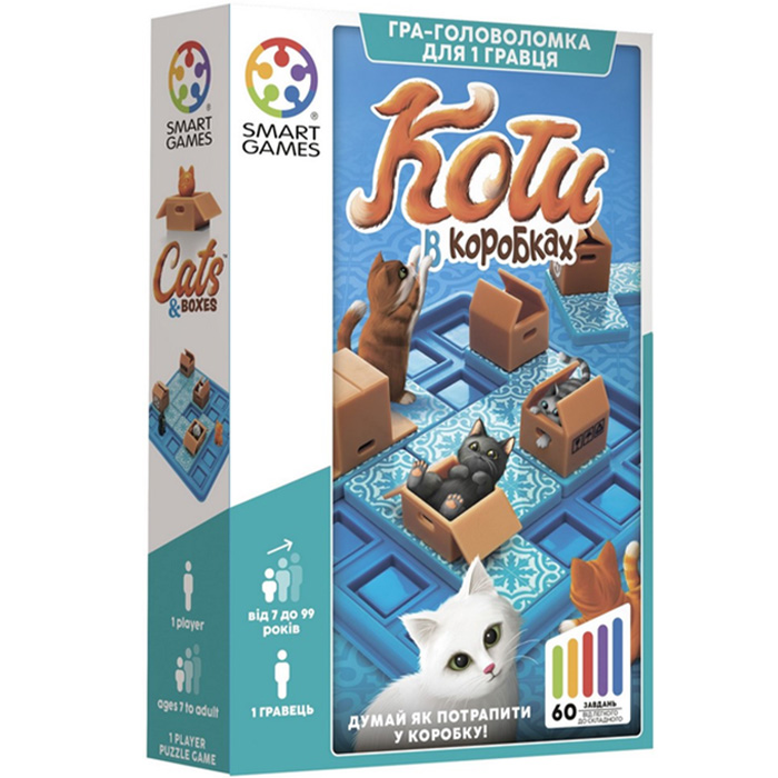 Настольная игра SMART GAMES Коты в коробках (SG 450 UKR)