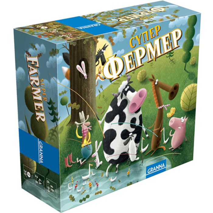 Настольная игра GRANNA Суперфермер: мини-версия (81862)