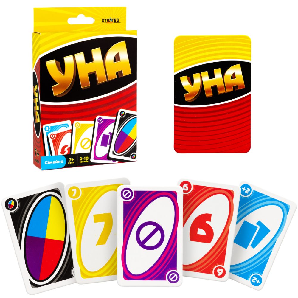 Настольная игра STRATEG УНА classic укр. (30447) Предмет изучения логика 