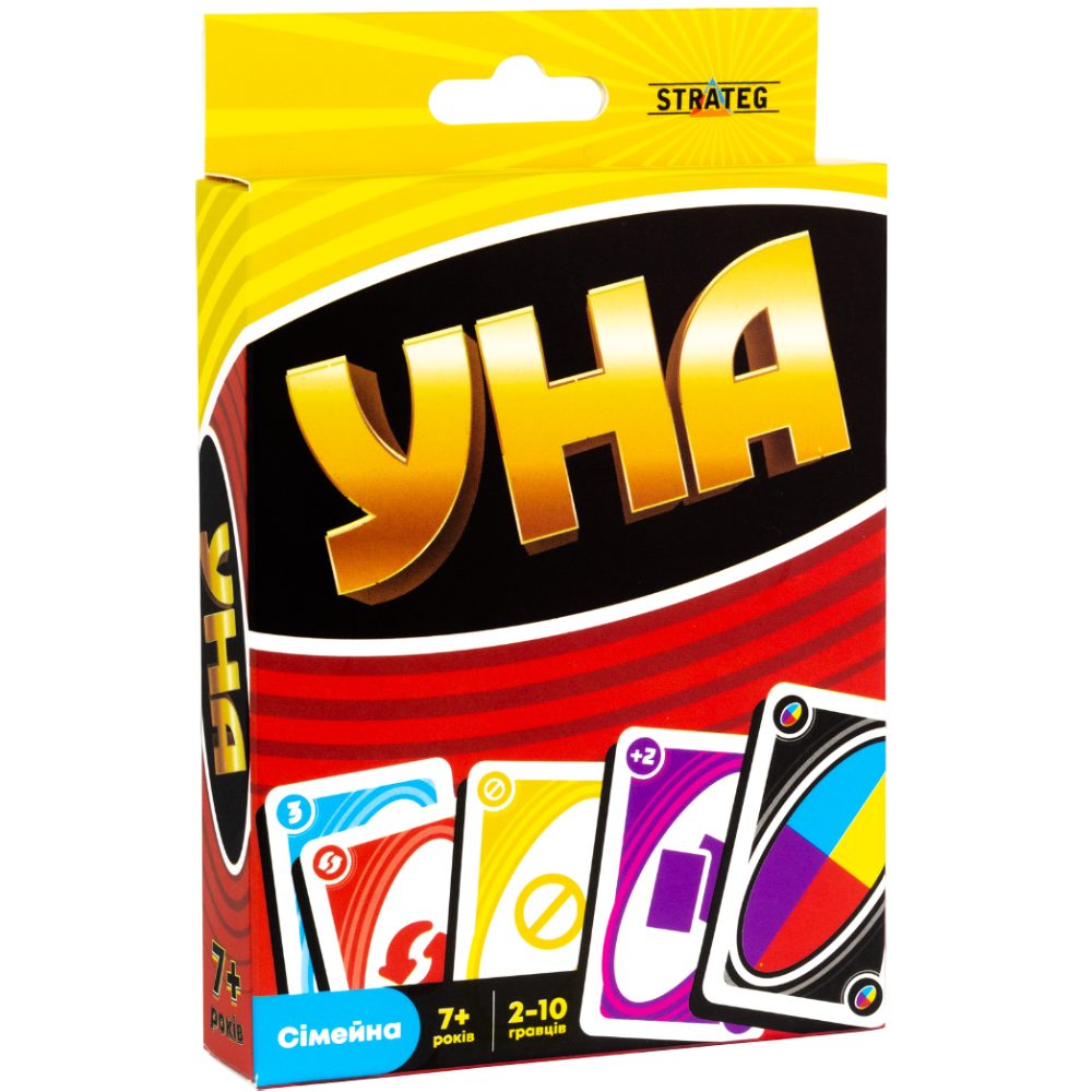 Настольная игра STRATEG УНА classic укр. (30447)