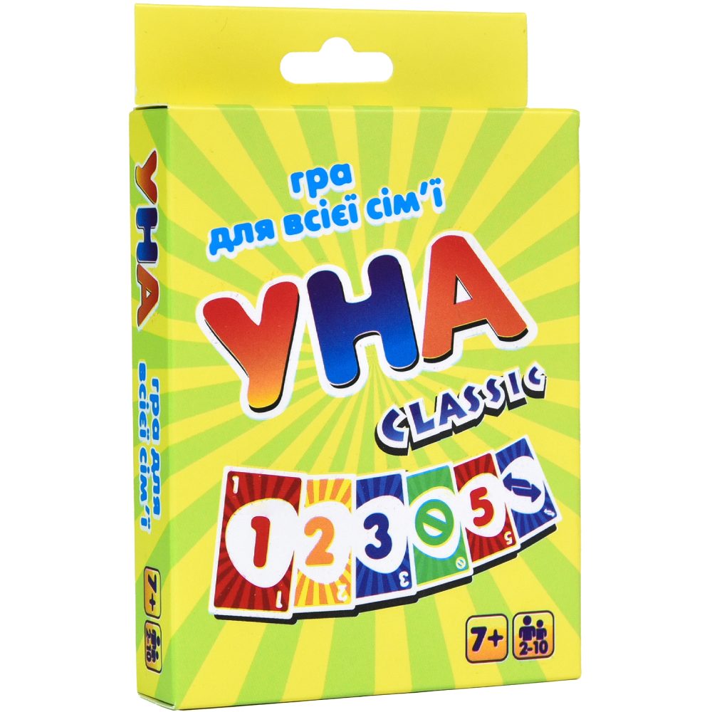 Настольная игра STRATEG УНА classic укр. (7015)