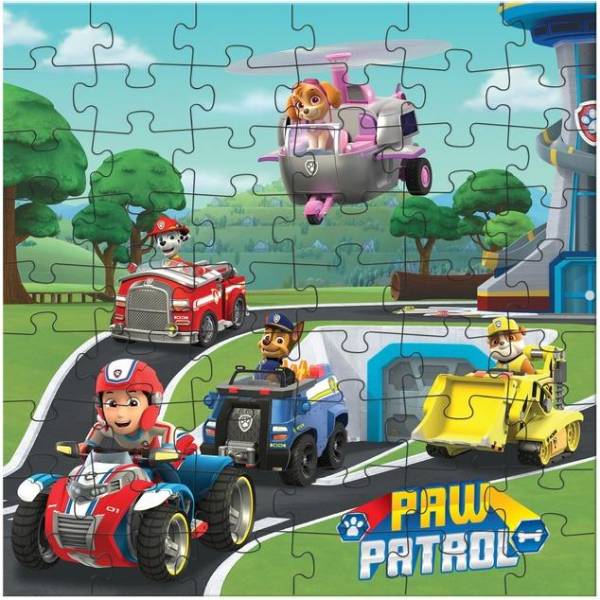 Набір пазлів Dodo Paw Patrol 3 в 1 Готові до роботи (200579) Предмет вивчення логіка