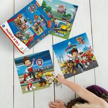 Набір пазлів Dodo Paw Patrol 3 в 1 Готові до роботи (200579)
