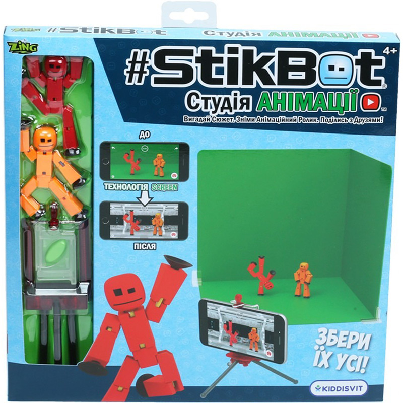 Игровой набор STIKBOT Студия Анимации (TST617_UAKD)