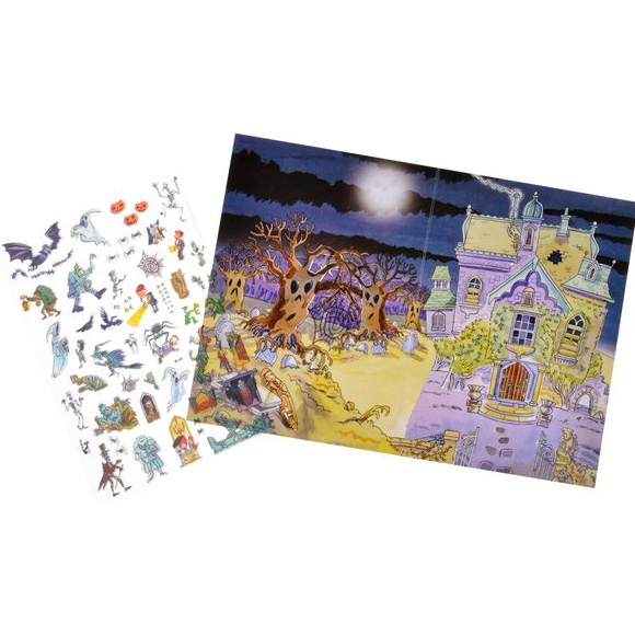 Перекладні наклейки SCRIBBLE DOWN Садиба привидів (SD/13) Для кого універсально