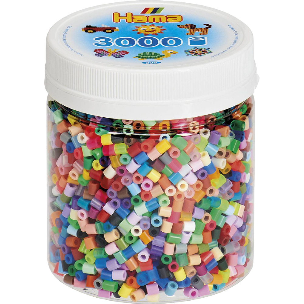 Набір для творчості HAMA Midi Намистини для термомозаїки 3000 шт (209-68)