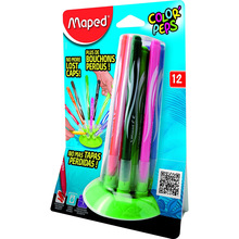 Набір фломастерів MAPED COLOR PEPS JUNGLE Innovation 12 кольорів (MP.845445)