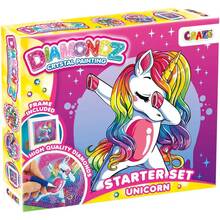 Мозаїка Craze Diamondz Єдиноріг зі стразами (47859)