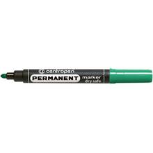 Маркер CENTROPEN Permanent Dry Safe Round Tip Green (8510/04)