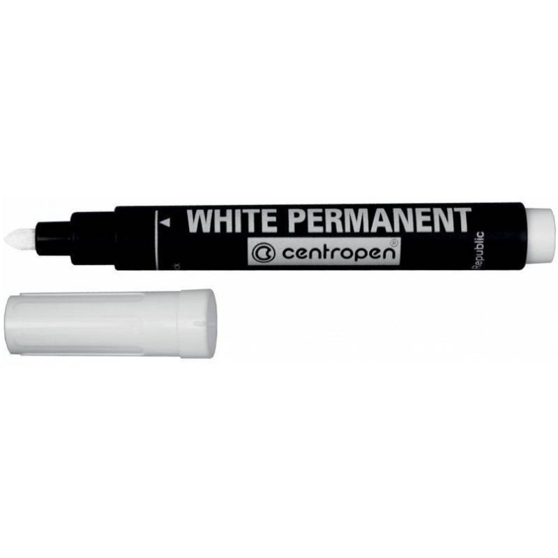 Маркер CENTROPEN Permanent 2.5мм White (8586/11) Для кого универсально