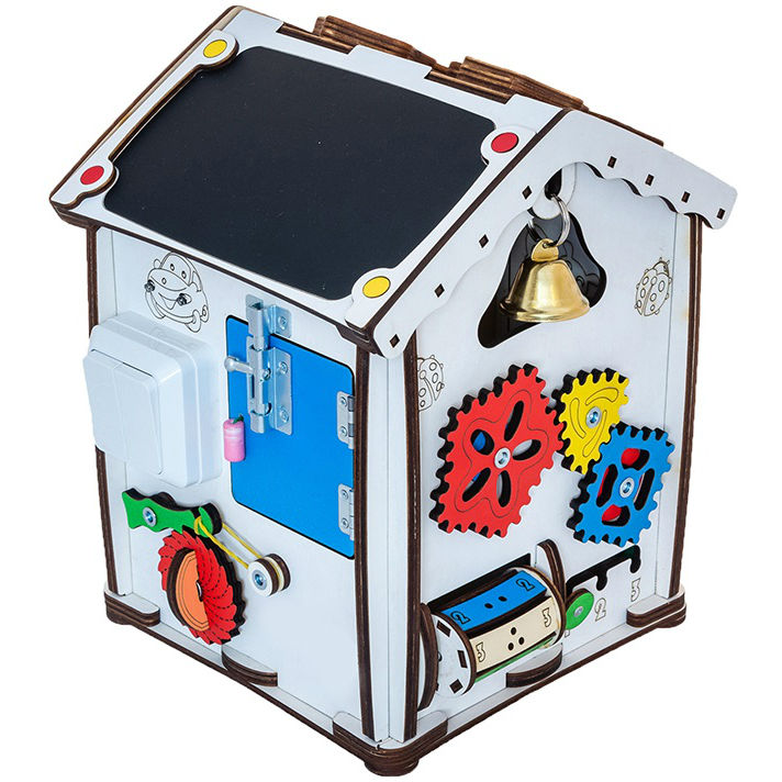 

Домик развивающий GOODPLAY 24 х 24 х 30 с подсветкой (B 004), Домик развивающий 24х24х30 с подсветкой