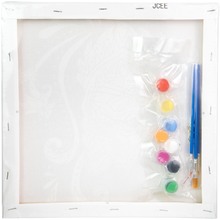 Набір для розпису-антистрес STRATEG Кінь у кольорах 30х30 см (JCEE37113)