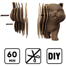 Картонний 3D пазл CARTONIC 3D Puzzle WALKING KITTEN (CARTMNWALK)