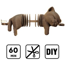 Картонний 3D пазл CARTONIC 3D Puzzle SLEEPY KITTEN (CARTMNSLEEP)