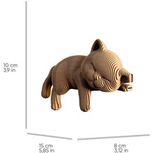 Картонний 3D пазл CARTONIC 3D Puzzle SLEEPY KITTEN (CARTMNSLEEP)