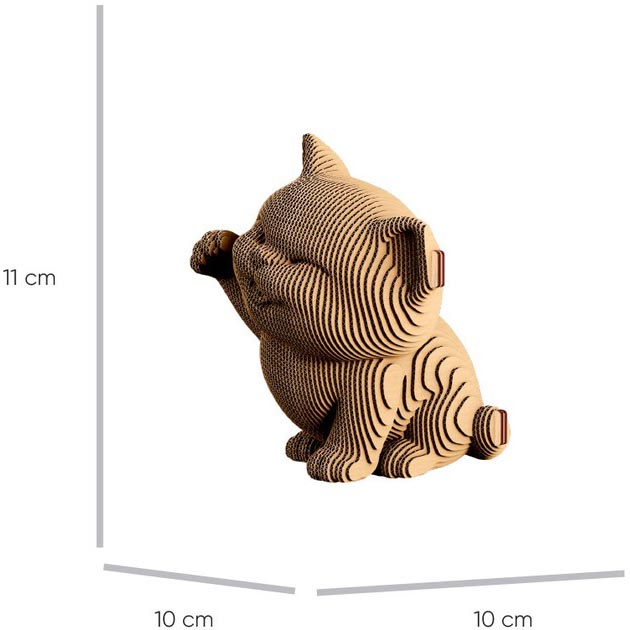 Картонний 3D пазл CARTONIC 3D Puzzle MANEKI KITTEN (CARTMNMANE) Вік від 14 років