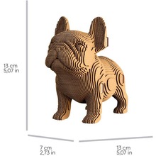 Картонный 3D пазл CARTONIC 3D Puzzle BULLDOG PUPPY (CARTMNBULL)