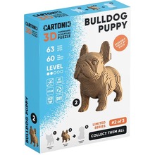 Картонный 3D пазл CARTONIC 3D Puzzle BULLDOG PUPPY (CARTMNBULL)