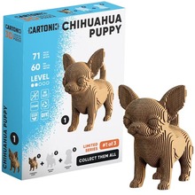 Картонный 3D пазл CARTONIC 3D Puzzle CHIHUAHUA PUPPY (CARTMNCHIHU)