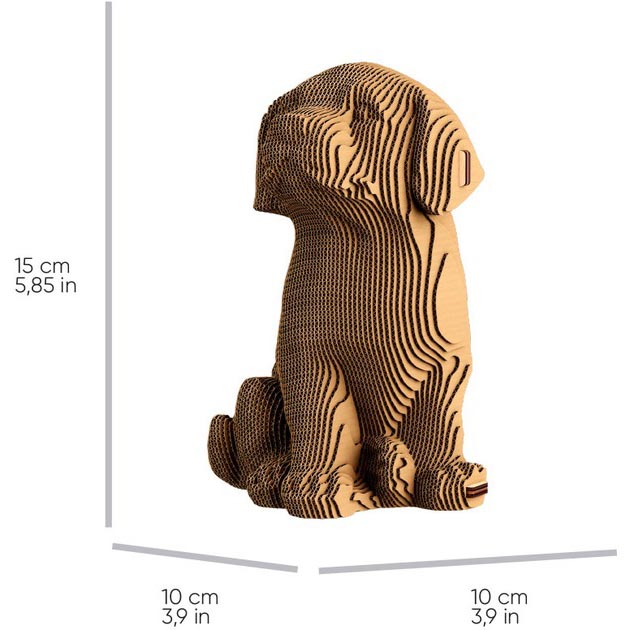 Картонный 3D пазл CARTONIC 3D Puzzle LABRADOR PUPPY (CARTMNLABRA) Пазлы трехмерный