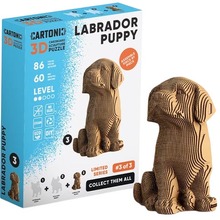 Картонный 3D пазл CARTONIC 3D Puzzle LABRADOR PUPPY (CARTMNLABRA)