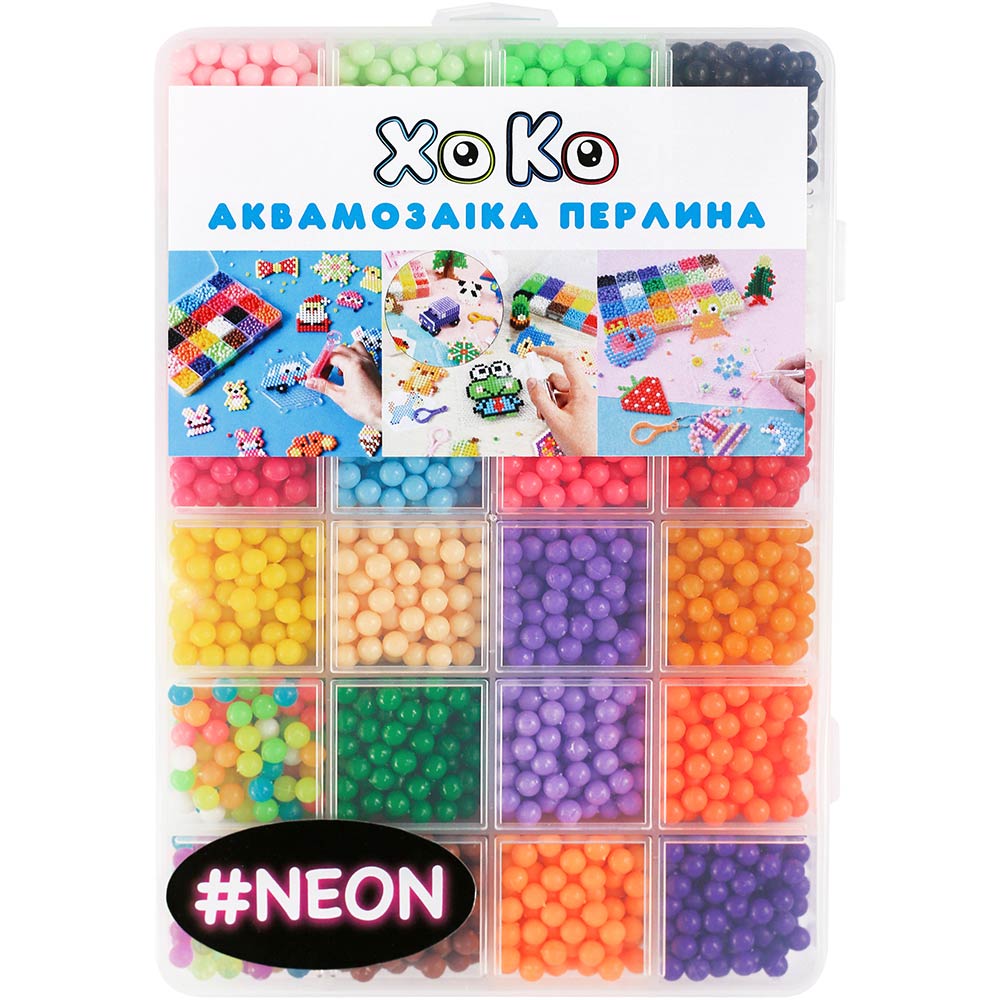 

Набор для творчества XOKO аквамозаика жемчужина 3200 Neon (XK-PRL-32GD), Аквамозаїка Перлина 3200 Neon (XK-PRL-32GD)